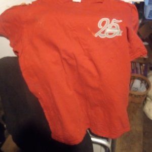 Ameristar  25thanniversary red short sleeve shirt